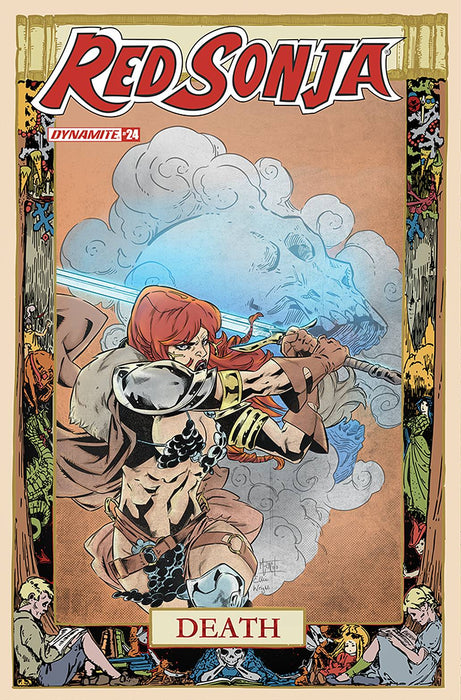 RED SONJA #24 7 COPY MIRACOLO INCV