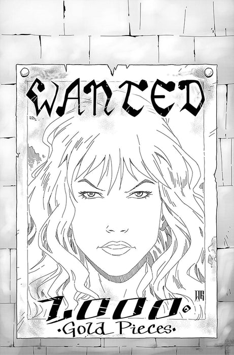 RED SONJA PRICE OF BLOOD #3 25 COPY GEOVANI B&W VIRGIN INCV