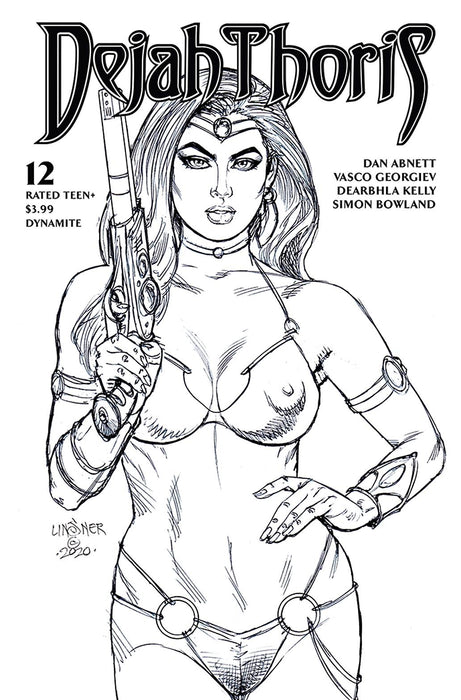 DEJAH THORIS (2019) #12 20 COPY LINSNER B&W INCV