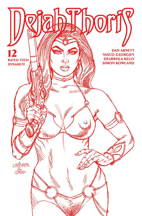 DEJAH THORIS (2019) #12 LINSNER RARE LTD MARTIAN RED CVR