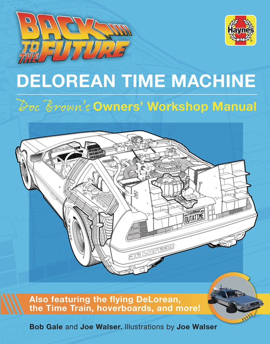 BACK TO THE FUTURE DELOREAN TIME MACHINE USERS MANUAL (C: 0-