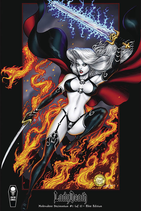 LADY DEATH MALEVOLENT DECIMATION #1 (OF 2) 1:10 BUTLER INCV (MR)