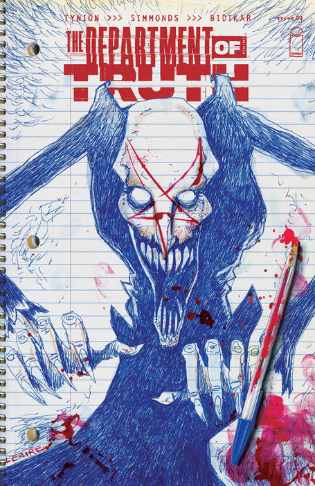 DEPARTMENT OF TRUTH (2020) #4 CVR D 25 COPY INCV LEMIRE