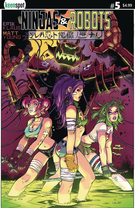 NINJAS & ROBOTS #5 CVR B STEVE MANNION