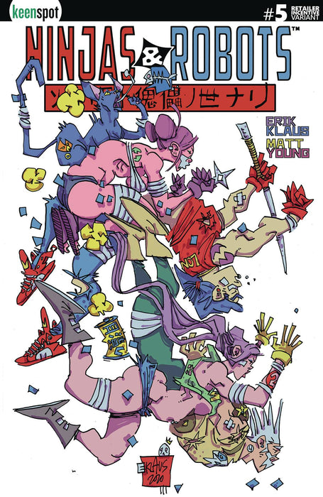 NINJAS & ROBOTS #5 5 COPY KLAUS  INCV (Net)