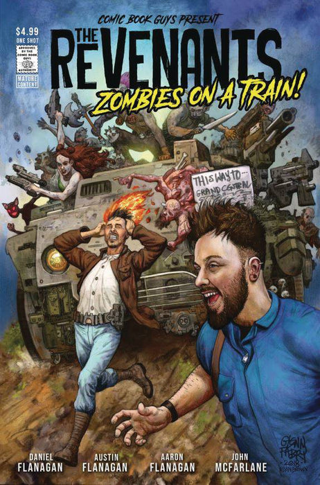 REVENANTS ZOMBIES ON A TRAIN FABRY CVR (MR) (C: 0-0-1)