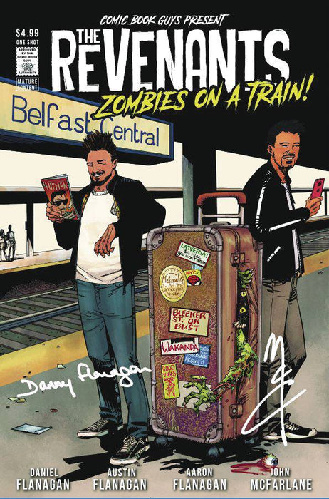 REVENANTS ZOMBIES ON A TRAIN SGN MCCREA CVR (C: 0-0-1)