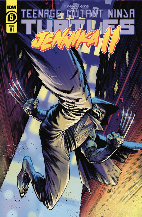TMNT JENNIKA II #5 (OF 6) 10 COPY ADAM GORHAM INCV CVR