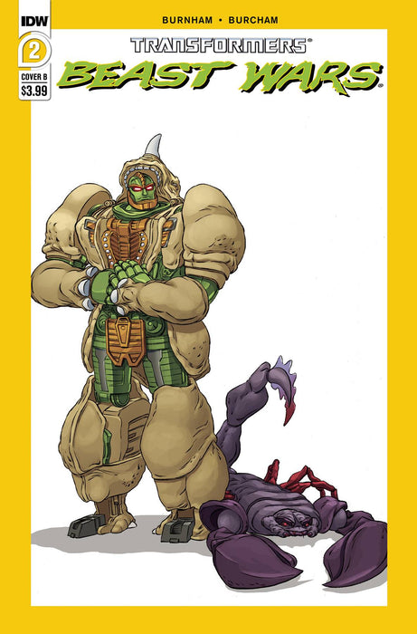 TRANSFORMERS BEAST WARS #2 CVR A JOSH BURCHAM