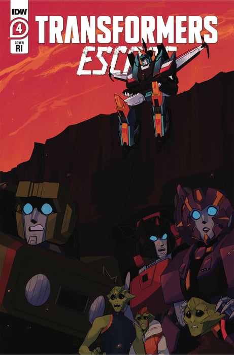 TRANSFORMERS ESCAPE #4 (OF 5) 10 COPY RED POWELL INCV CVR