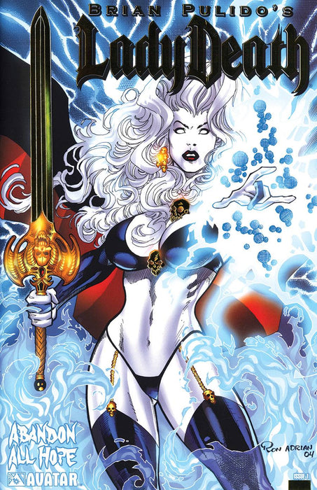 LADY DEATH ABANDON ALL HOPE GOLD FOIL SET (5CT) (MR) (C: 0-1