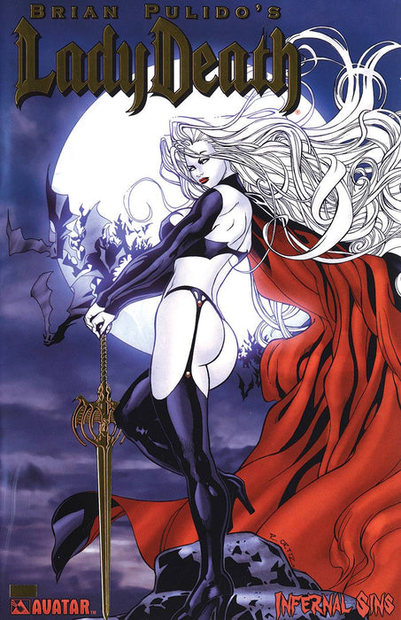 LADY DEATH INFERNAL SINS GOLD FOIL VAR (MR) (C: 0-1-2)
