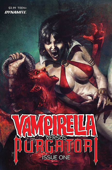 VAMPIRELLA VS PURGATORI #1 CVR E MASTRAZZO