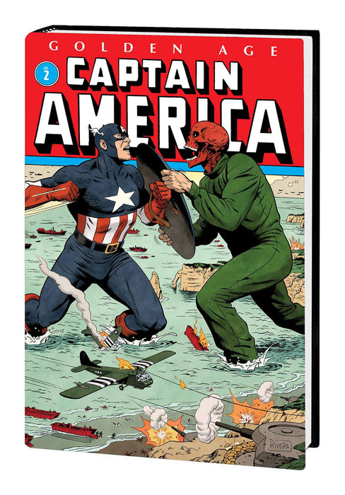GOLDEN AGE CAPTAIN AMERICA OMNIBUS HC VOL 02 RIVERA CVR