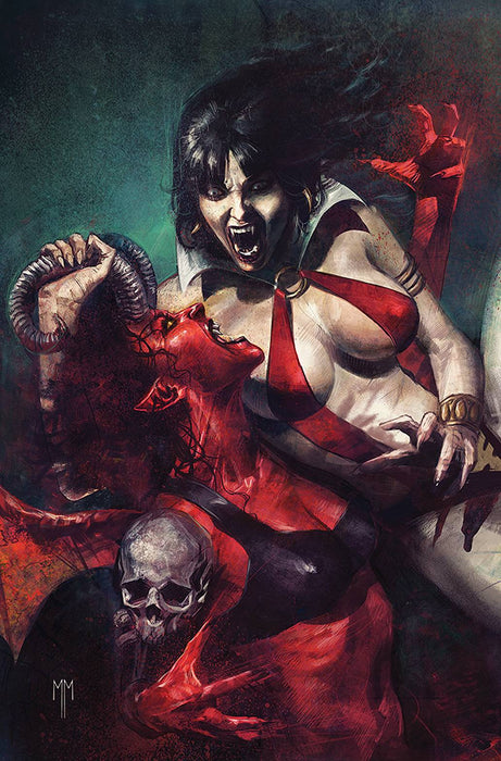 VAMPIRELLA VS PURGATORI #1 30 COPY MASTRAZZO VIRGIN INCV