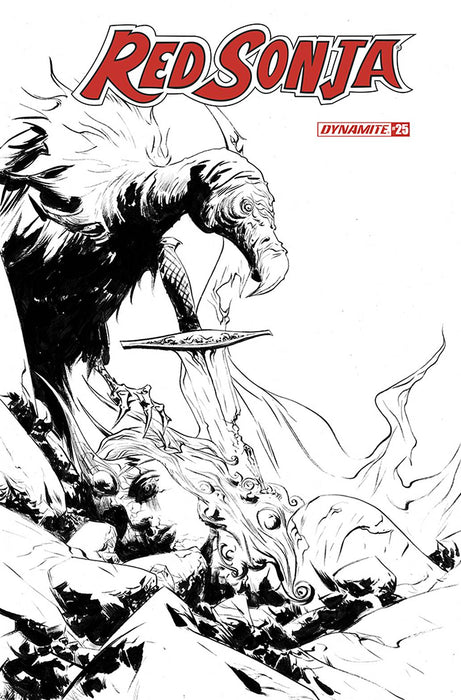 RED SONJA #25 30 COPY LEE B&W INCV