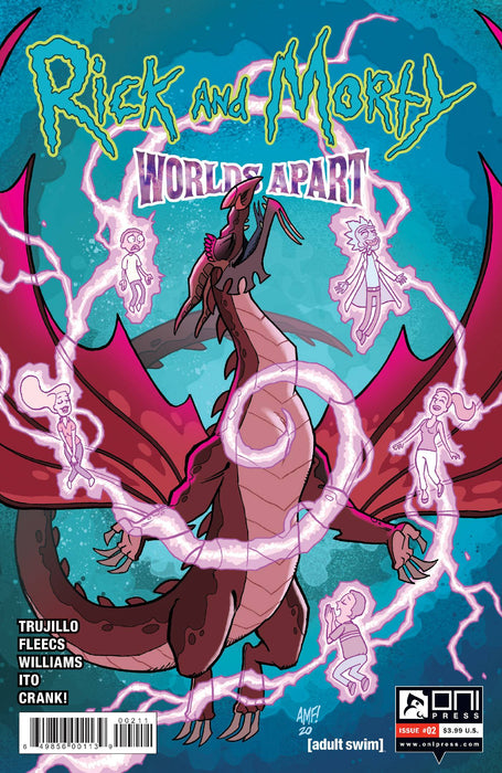 RICK AND MORTY WORLDS APART #2 CVR A FLEECS