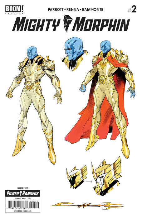 MIGHTY MORPHIN (2020) #2 2ND PRINT