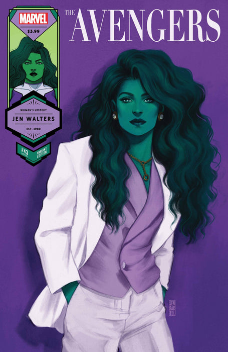 Avengers (2018) #43 BARTEL SHE-HULK WOMENS HISTORY MONTH VAR