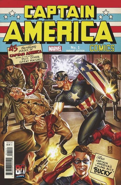 CAPTAIN AMERICA ANNIVERSARY TRIBUTE #1 BROOKS VAR