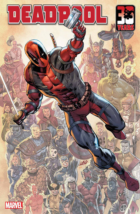 DEADPOOL NERDY 30 #1 LIEFELD DEADPOOL 30TH VAR