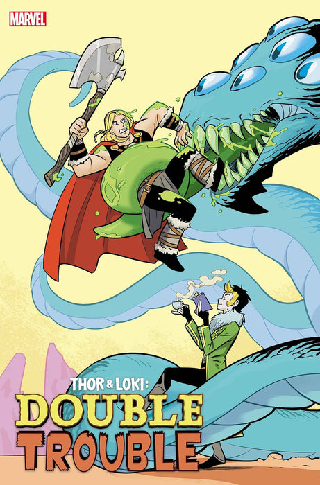 THOR AND LOKI DOUBLE TROUBLE #1 (OF 4) 1:25 BUSTOS VAR