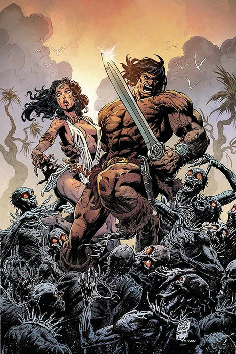 CIMMERIAN IRON SHADOWS IN MOON #1 10 COPY LEVEL VIRGIN INCV