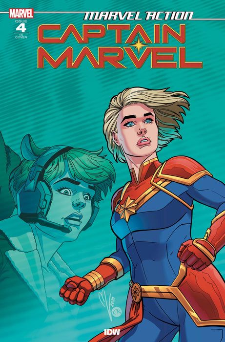 MARVEL ACTION CAPTAIN MARVEL #4 10 COPY MEGAN LEVENS INCV CVR