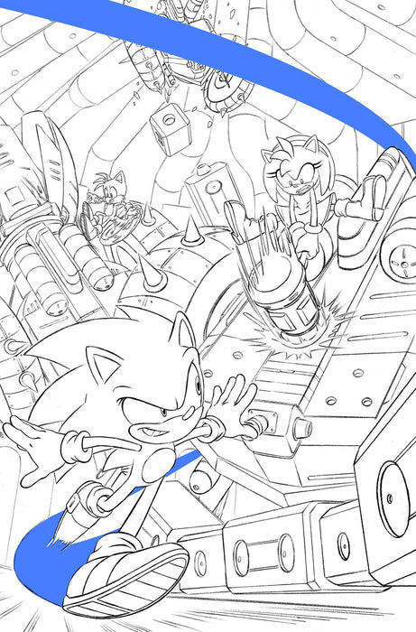 SONIC THE HEDGEHOG #40 10 COPY INCV FOURDRAINE