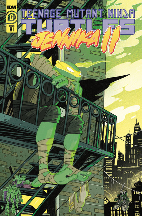 TMNT JENNIKA II #6 (OF 6) 10 COPY NICOLE GOUX INCV CVR (Net)