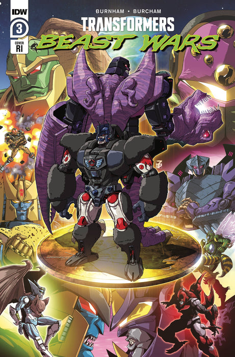 TRANSFORMERS BEAST WARS #3 10 COPY JOSH PEREZ INCV (Net)