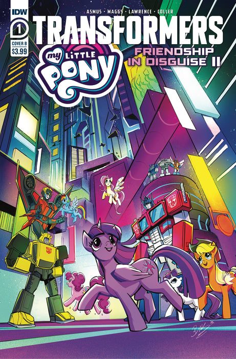 MY LITTLE PONY TRANSFORMERS II #1 (OF 4) CVR B BETHANY MCGUI