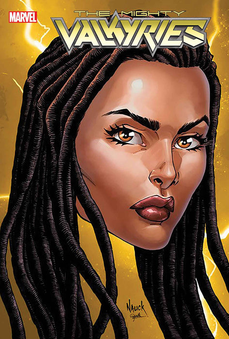 MIGHTY VALKYRIES #1 (OF 5) NAUCK HEADSHOT VAR