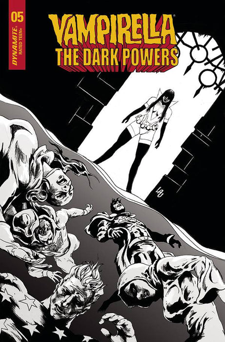 VAMPIRELLA DARK POWERS #5 10 COPY LAU B&W INCV