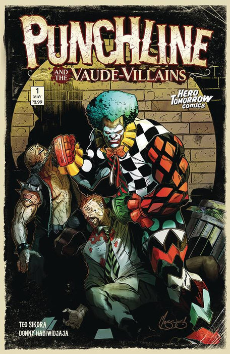 PUNCHLINE AND VAUDE VILLAINS #1 CVR C MESSIAS 5 COPY VAR