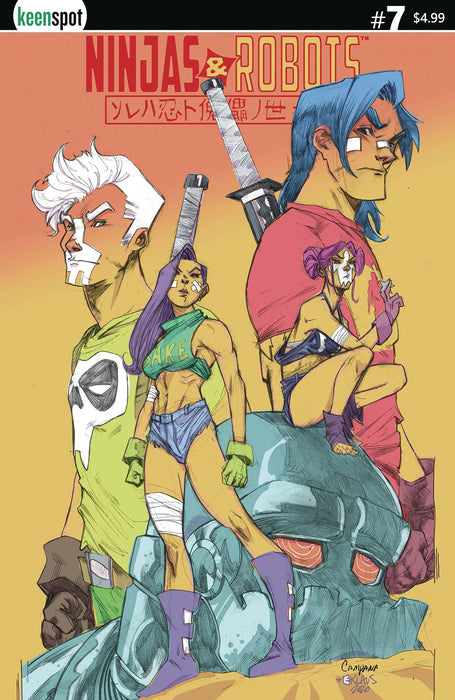 NINJAS & ROBOTS #7 CVR A ERIK KLAUS