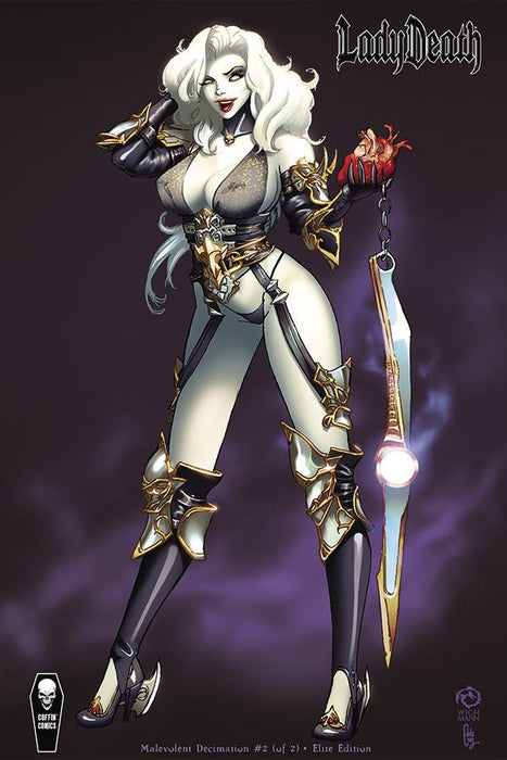 LADY DEATH MALEVOLENT DECIMATION #2 (OF 2) 1:10 JESSE WICHMANN IN