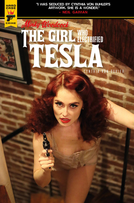 MINKY WOODCOCK GIRL ELECTRIFIED TESLA #2 CVR B PHOTO (MR)