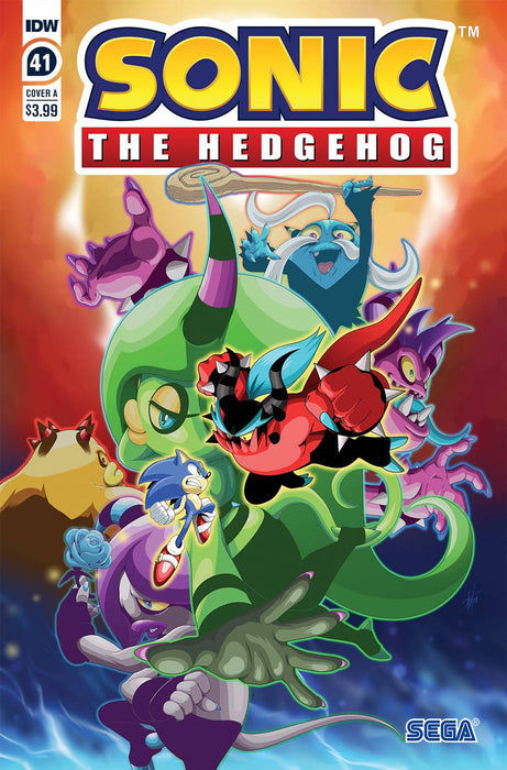 SONIC THE HEDGEHOG #41 CVR A ADAM BRYCE THOMAS0-0)