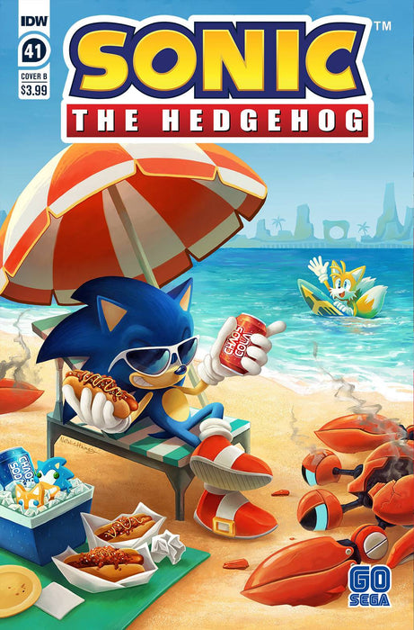 SONIC THE HEDGEHOG #41 CVR B GRAY & GRAHAM0-0)