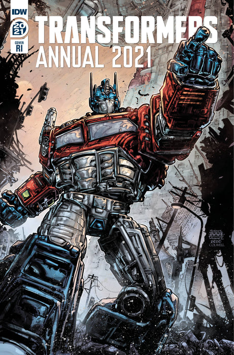 TRANSFORMERS ANNUAL 2021 10 COPY FREDDIE WILLIAMS INCV