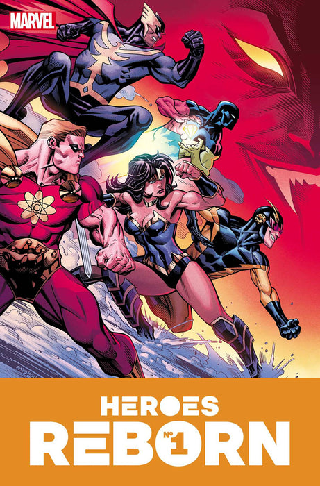 HEROES REBORN #1 (OF 7) BAGLEY TRADING CARD VAR