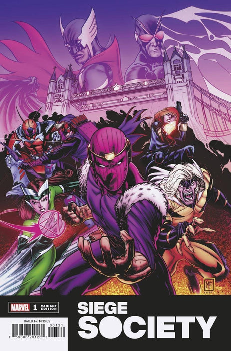 HEROES REBORN SIEGE SOCIETY #1 FERREIRA VAR