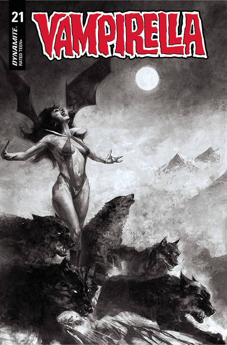 VAMPIRELLA #21 40 COPY MASTRAZZO B&W INCV