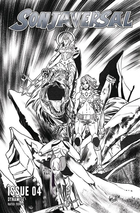 SONJAVERSAL #4 10 COPY FEDERICI B&W INCV