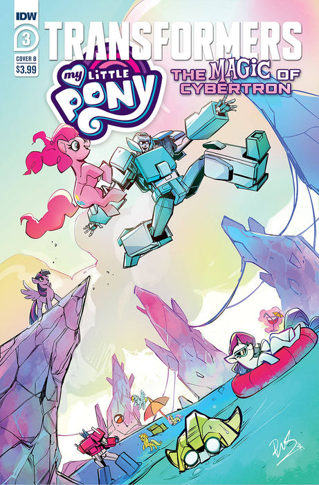 MLP TRANSFORMERS II #3 (OF 4) CVR A TONY FLEECS