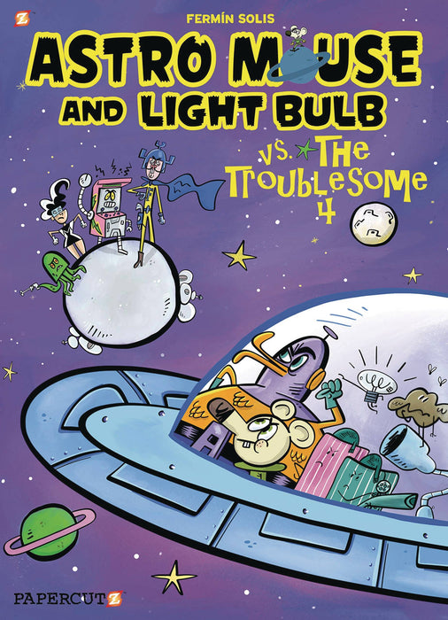 ASTRO MOUSE AND LIGHT BULB GN VOL 02 TROUBLESOME FOUR