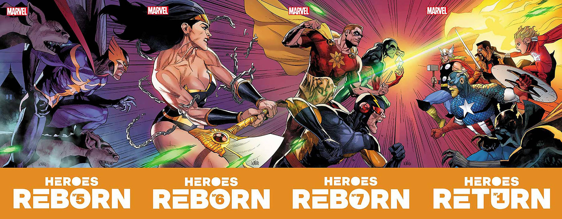 HEROES REBORN #7 (OF 7) BAGLEY CONNECTING TRADING CARD VAR