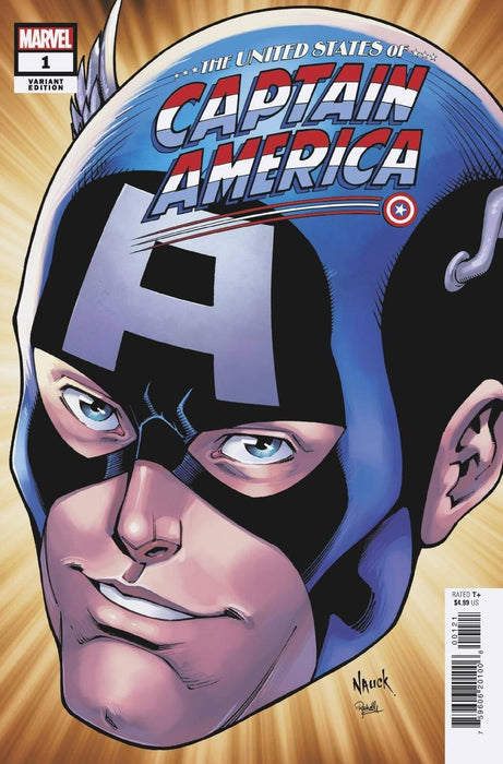 UNITED STATES CAPTAIN AMERICA #1 (OF 5) NAUCK HEADSHOT VAR