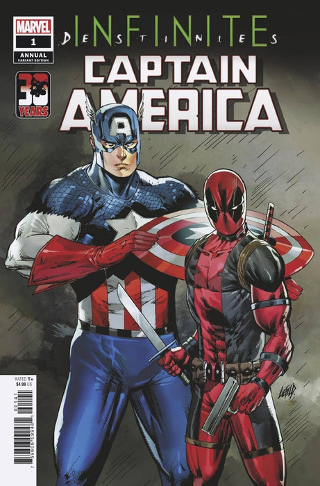 CAPTAIN AMERICA ANNUAL #1 LIEFELD DEADPOOL 30TH VAR